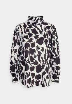 BOSS IVINTA - Blouse - Black/white -BOSS Sales Store 6e0536d996b94e009b3c8246611c6d15