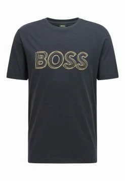BOSS Print T-shirt - Dark Blue Two -BOSS Sales Store 6e595c8360d1496cace9cffed3b52627