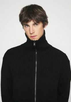 BOSS KAMONDO - Cardigan - Black -BOSS Sales Store 6f141ce7b4b8482f9ba736b3db3991fa