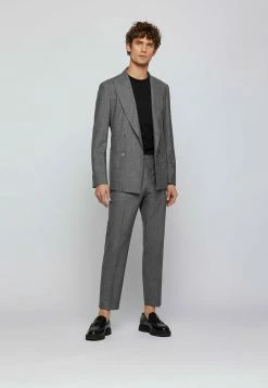 BOSS THOMPSON - Basic T-shirt - Black -BOSS Sales Store 6f868b999f6144d5b937cac3efd6758b