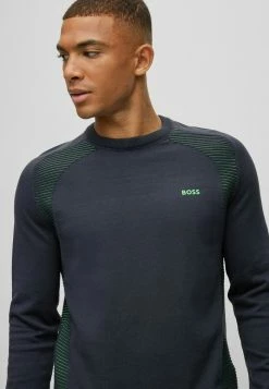 BOSS RAMAL - Jumper - Dark Blue Three -BOSS Sales Store 6fbe80a9d81a4d3dacbb718852fa9faa