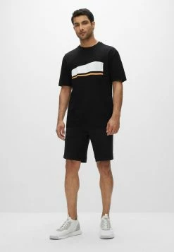 BOSS Print T-shirt - Black One -BOSS Sales Store 6ff74178e8474cff94392f7487963b8d