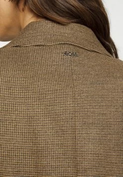 BOSS JERICONA - Short Coat - Brown/black -BOSS Sales Store 704da45e4eff4a5b9a80cf0247c9d82c