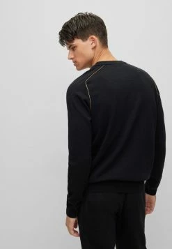 BOSS ROLDI - Jumper - Black One -BOSS Sales Store 7070a623ed544028bf84c414336f4010