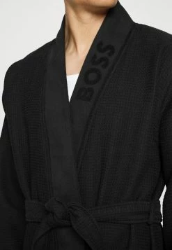 BOSS KIMONO - Dressing Gown - Black -BOSS Sales Store 70745b75ab454952947d651bb5597544