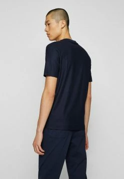 BOSS TESSLER - Basic T-shirt - Dark Blue Four -BOSS Sales Store 716540987bdf4a57a7ba687f1ab51bc8