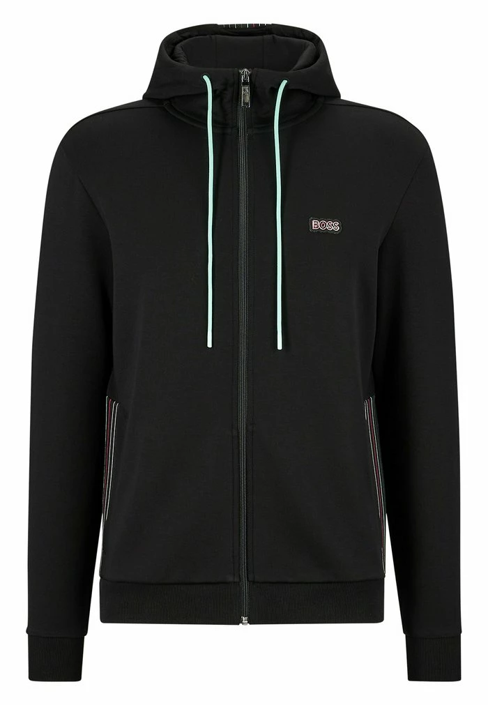 BOSS SAGGY - Zip-up Sweatshirt - Black One 7 BOSS SAGGY - Zip-up Sweatshirt - Black One - Image 5