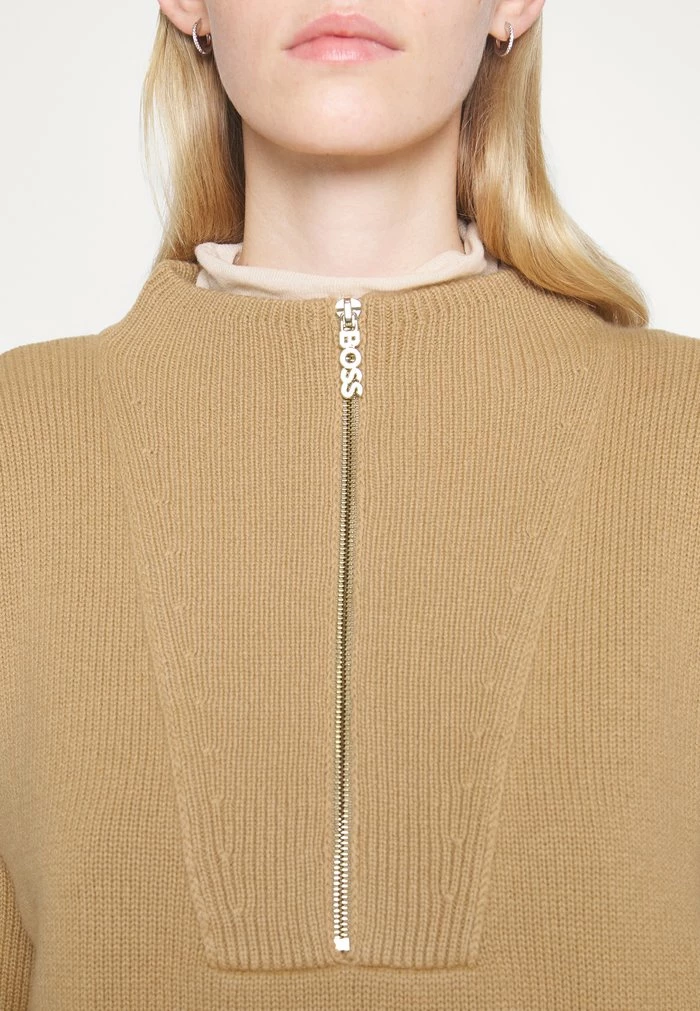 BOSS FORELLE - Jumper - Medium Beige 8 BOSS FORELLE - Jumper - Medium Beige - Image 6