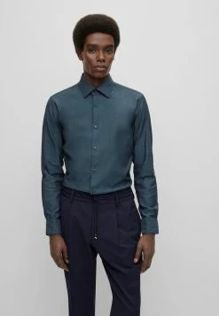 BOSS C-HAL-KENT - Shirt - Open Blue