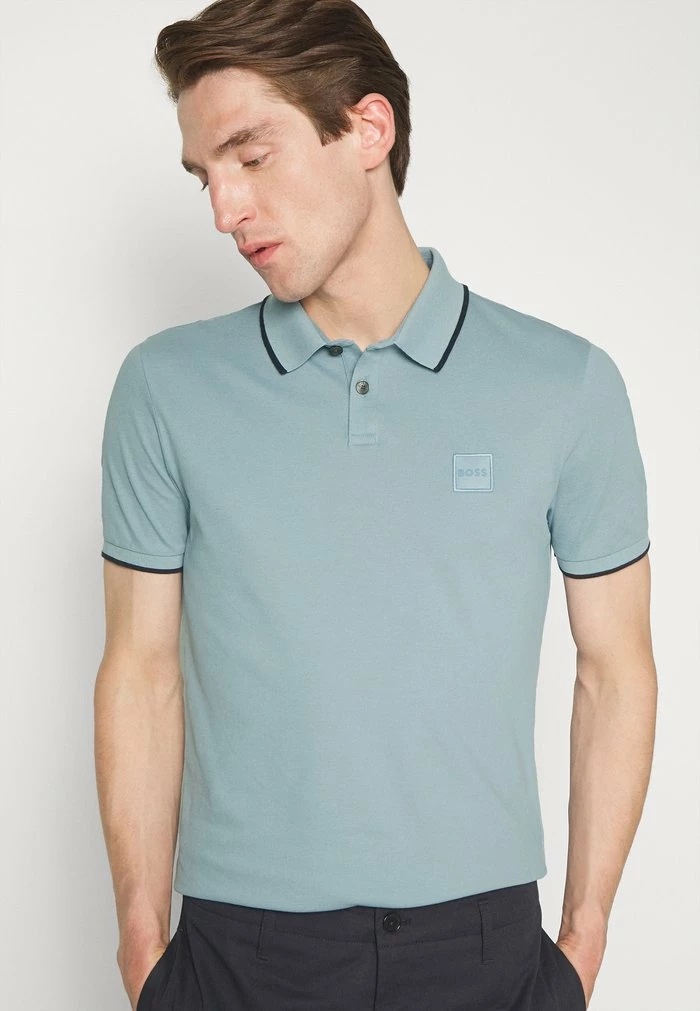 BOSS PASSERTIP - Polo Shirt - Light Pastel Blue 6 BOSS PASSERTIP - Polo Shirt - Light Pastel Blue - Image 4