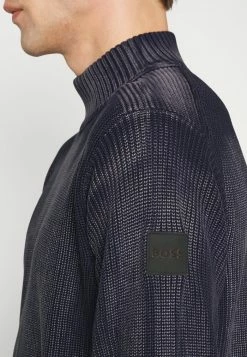 BOSS KATREAT - Jumper - Dark Blue -BOSS Sales Store 73bc025ca4ae442ea8905713a84b9d23