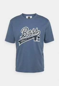 BOSS X RUSSELL ATHLETIC - Print T-shirt - Bright Blue -BOSS Sales Store 73c4de4eaffb4261a6b33014fed56221