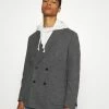 BOSS X RUSSELL ATHLETIC CAJAN - Blazer Jacket - Medium Grey -BOSS Sales Store 7439979a09aa4729aaaa1bdc0e8f2728