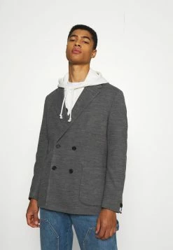 BOSS X RUSSELL ATHLETIC CAJAN - Blazer Jacket - Medium Grey
