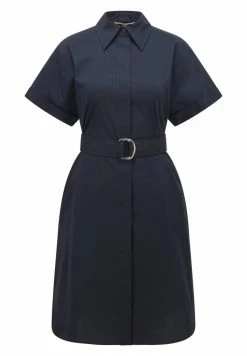 BOSS DASHILE - Shirt Dress - Open Blue -BOSS Sales Store 747dab36431340fc81c2965cb18952e6