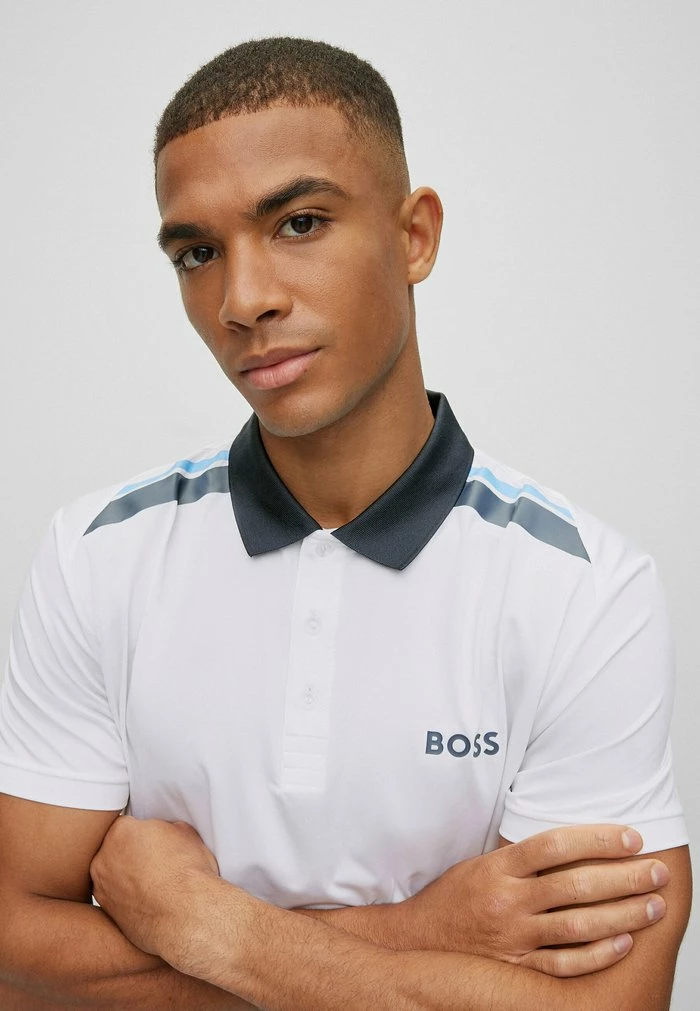 BOSS PADDYTECH - Polo Shirt - White 6 BOSS PADDYTECH - Polo Shirt - White - Image 4