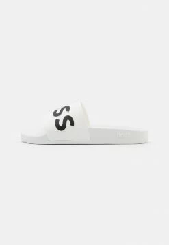BOSS BAY IT SLID UNISEX - Pool Slides - White