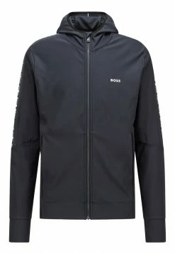 BOSS SICON - Zip-up Sweatshirt - Dark Blue Two -BOSS Sales Store 758a288010ee457aa46df7c444dd8619