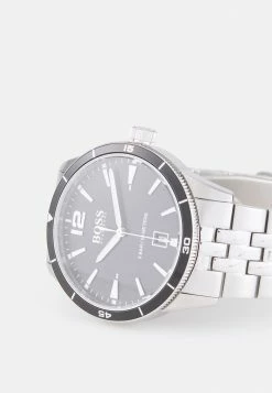 BOSS DRIFTER - Watch - Silver-coloured/black -BOSS Sales Store 75f2c23c432c48948ea0d7dfa48d158e