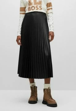 BOSS VAPLITA - Pleated Skirt - Black One