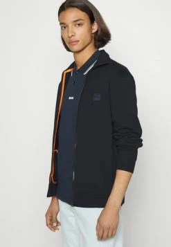 BOSS ZESTART - Zip-up Sweatshirt - Dark Blue 12 BOSS ZESTART - Zip-up Sweatshirt - Dark Blue -BOSS Sales Store 76864e325d2042d885031e21ccfaacb5