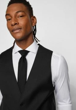 BOSS HUGE - Suit Waistcoat - Black -BOSS Sales Store 76effc5cdc9d435b9d4e3e92788eb0a7