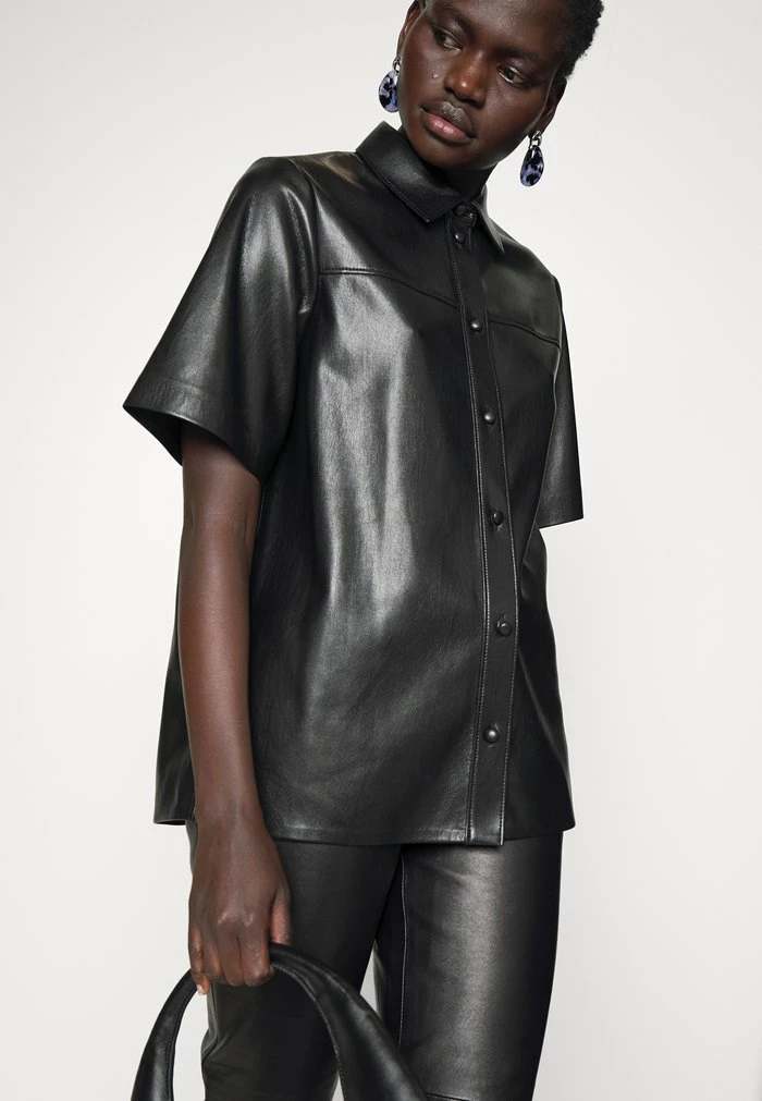 BOSS BOLISA - Button-down Blouse - Black 6 BOSS BOLISA - Button-down Blouse - Black - Image 4