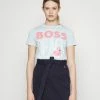 BOSS EDIARY - Print T-shirt - Navy 2 BOSS EDIARY - Print T-shirt - Navy -BOSS Sales Store 770126fae9ba4d66951145be8880ff1d
