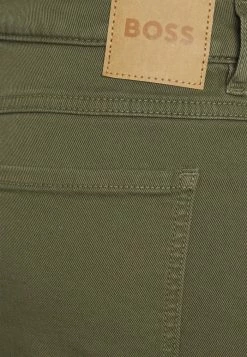 BOSS CROP - Slim Fit Jeans - Dark Green -BOSS Sales Store 77373b3b6d314caebaea4f054fbf5134