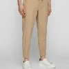BOSS JOGG-SPW-DET1 - Tracksuit Bottoms - Light Beige Five