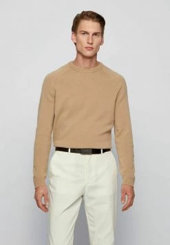 BOSS TITANIUM_RUNN - Belt - Dark Brown