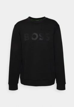 BOSS SALBO - Sweatshirt - Black -BOSS Sales Store 779df4bbb5314d3386660fc2ab7a82b2