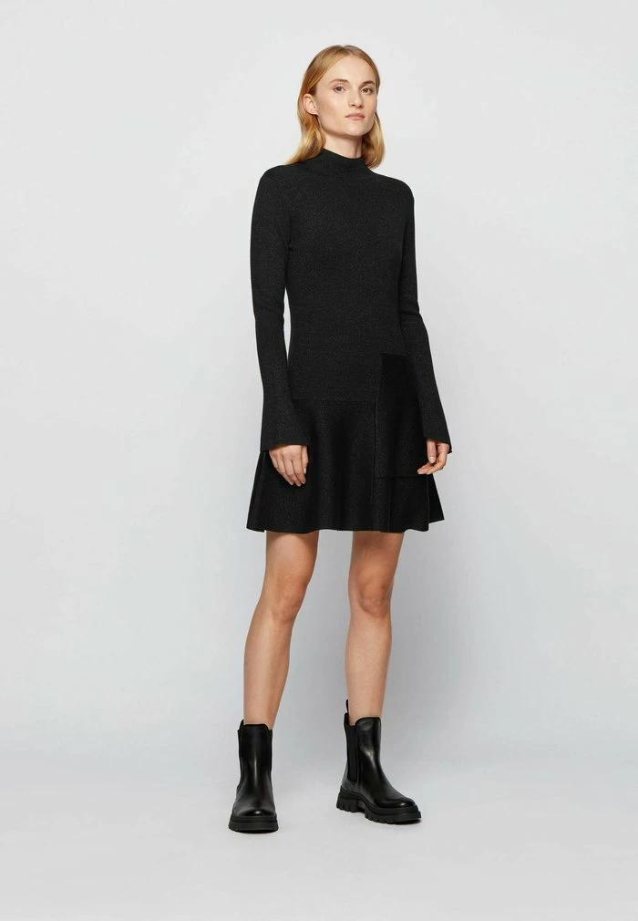 BOSS FIEN - Day Dress - Black 4 BOSS FIEN - Day Dress - Black - Image 2