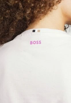 BOSS ESLOGAN - Print T-shirt - Open Pink 11 BOSS ESLOGAN - Print T-shirt - Open Pink -BOSS Sales Store 7852ab0e4f644097b84deb73ab48ca78