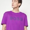 BOSS Print T-shirt - Bright Purple -BOSS Sales Store 7896bcde7dc6467cb572a8111fde5356