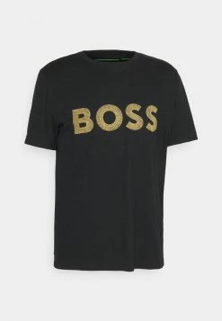 BOSS TANK - Print T-shirt - Black -BOSS Sales Store 78feef63662647878f466a959ec27b40