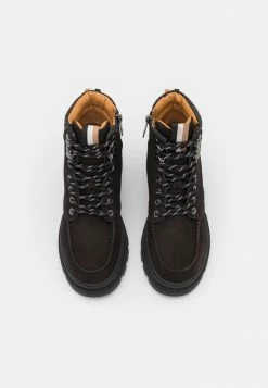 BOSS FOSTER HALB - Lace-up Ankle Boots - Black -BOSS Sales Store 7961cf8b79a543288d04d62e4fb9b808