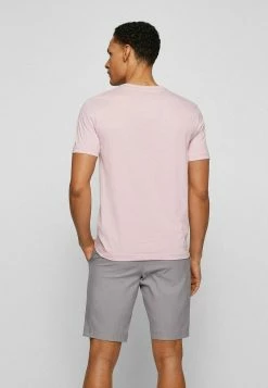 BOSS CURVED - Basic T-shirt - Light Pink Three -BOSS Sales Store 7966d68986914599bc23d600d24bd7f3
