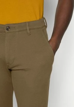 BOSS SLIM - Trousers - Dark Green -BOSS Sales Store 79aaeb2e24e74b8d9da8983ff767fd38