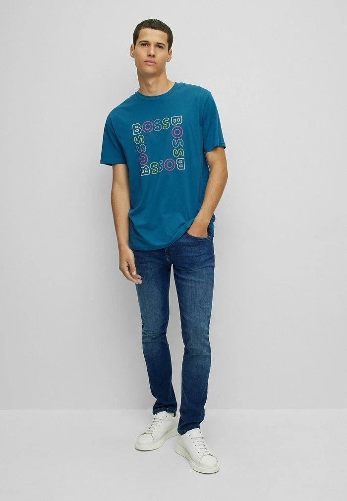 BOSS CHARLESTON - Straight Leg Jeans - Blue One 4 BOSS CHARLESTON - Straight Leg Jeans - Blue One - Image 2