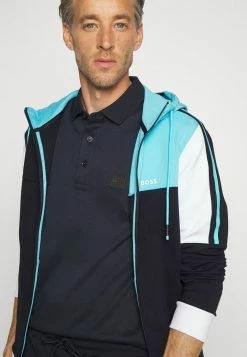 BOSS SAGGY - Zip-up Sweatshirt - Dark Blue -BOSS Sales Store 7a377b8d806a4bfb9d60c43b21e7e73e