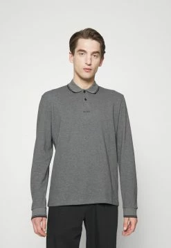 BOSS CHUPLONG - Long Sleeved Top - Medium Grey