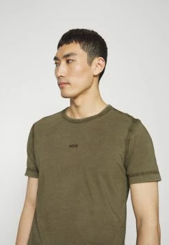 BOSS TOKKS - Basic T-shirt - Dark Green -BOSS Sales Store 7b46e3543d9e477f8f524ce70ea035b1