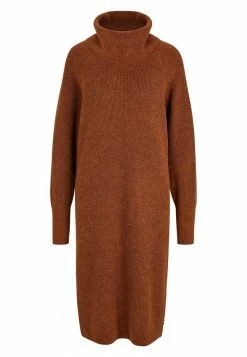 BOSS FOLIBIA - Jumper Dress - Brown Nine -BOSS Sales Store 7b5af51d65474c19a86bc22e4b9f3989