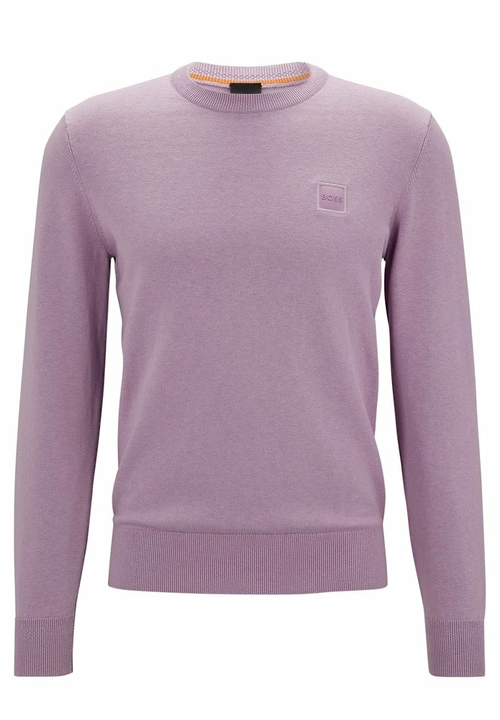 BOSS KANOVANO - Jumper - Light Pastel Purple 5 BOSS KANOVANO - Jumper - Light Pastel Purple - Image 3