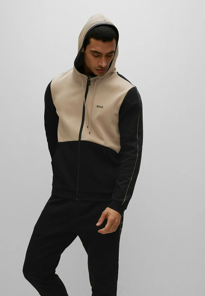 BOSS SAGGY - Zip-up Sweatshirt - Schwarz Eins 3 BOSS SAGGY - Zip-up Sweatshirt - Schwarz Eins