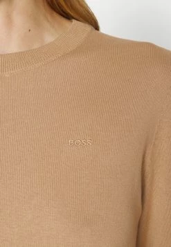 BOSS FIBINNAN - Jumper - Medium Beige -BOSS Sales Store 7ce66fd4516442cc926ccfb755f555de