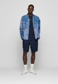 BOSS TCHUP - Basic T-shirt - Dark Blue -BOSS Sales Store 7e07bd8ee77942e09e4a20f6760f3a1b