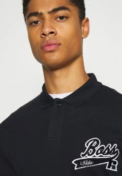 BOSS X RUSSELL ATHLETIC PERON - Long Sleeved Top - Navy -BOSS Sales Store 7e3d5bf9eafe46029311ea5d0a50ecd7