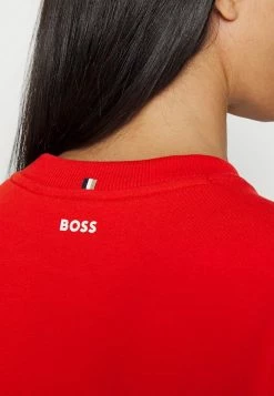 BOSS ECAISA COLLEGE - Sweatshirt - Bright Red -BOSS Sales Store 7e8fe7deda3e4e378d0e7ef98eee1fd3